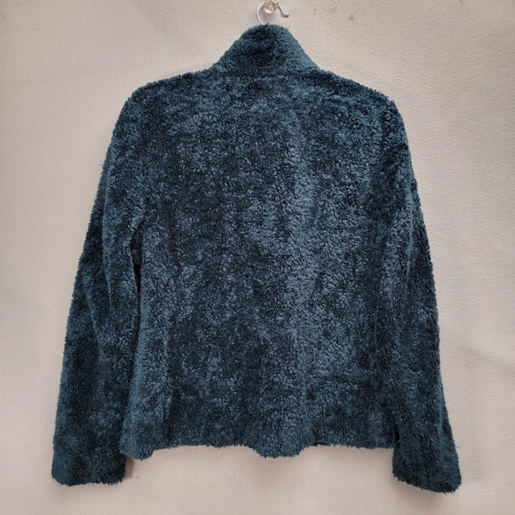 PENDLETON WOMEN'S FUZZY ZIP JACKET, SIZE M - Picture 2 of 8